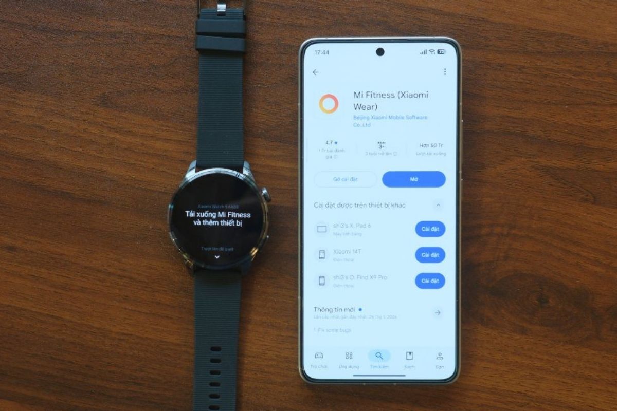 Cách kết nối Xiaomi Watch 5 với điện thoại - Bước 1 - Tải ứng dụng