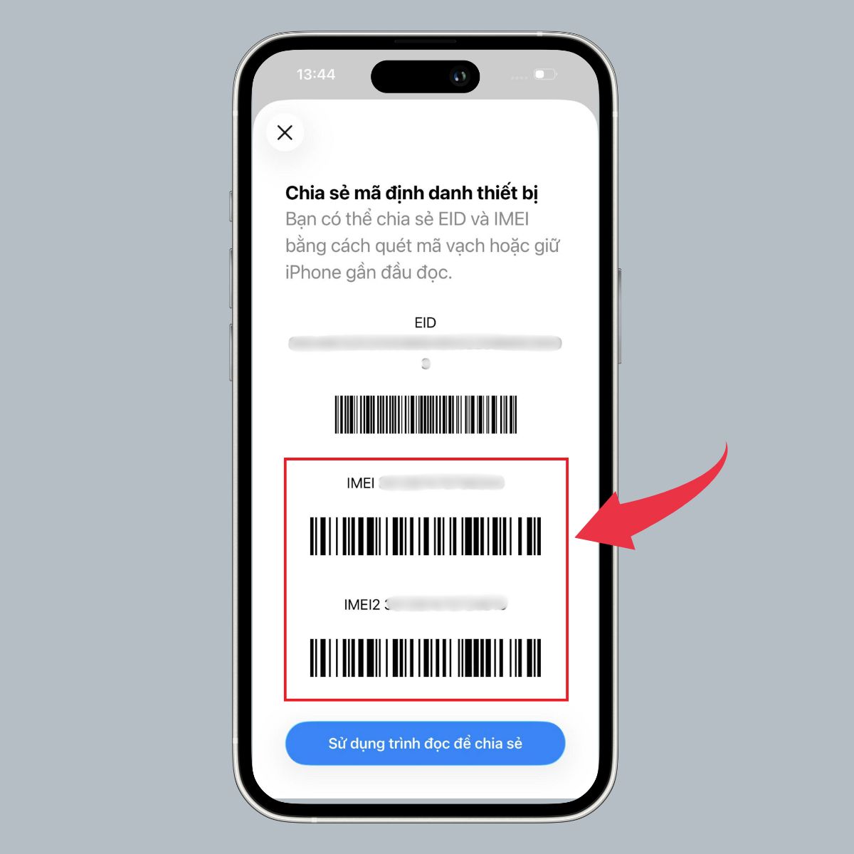Cách kiểm tra iPhone 17 Pro Max chính hãng bằng IMEI - bước 1
