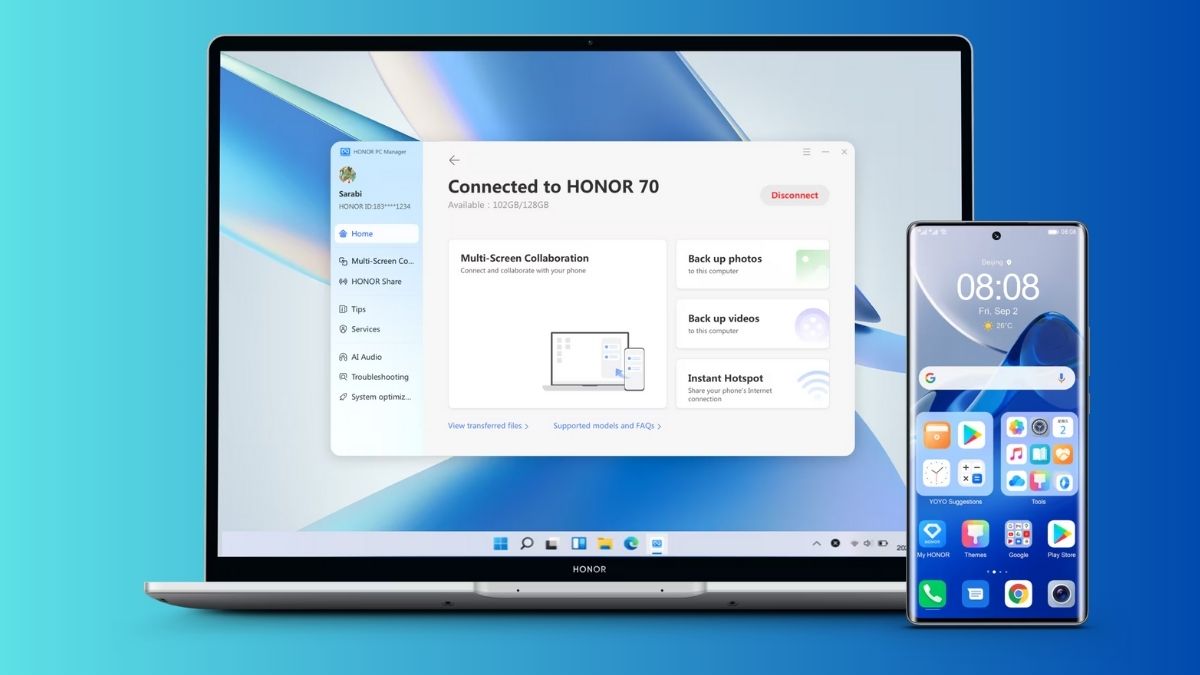 Hướng dẫn cách chia sẻ dữ liệu với MacBook qua Honor Connect Hướng dẫn cách chia sẻ dữ liệu với MacBook qua Honor Connect