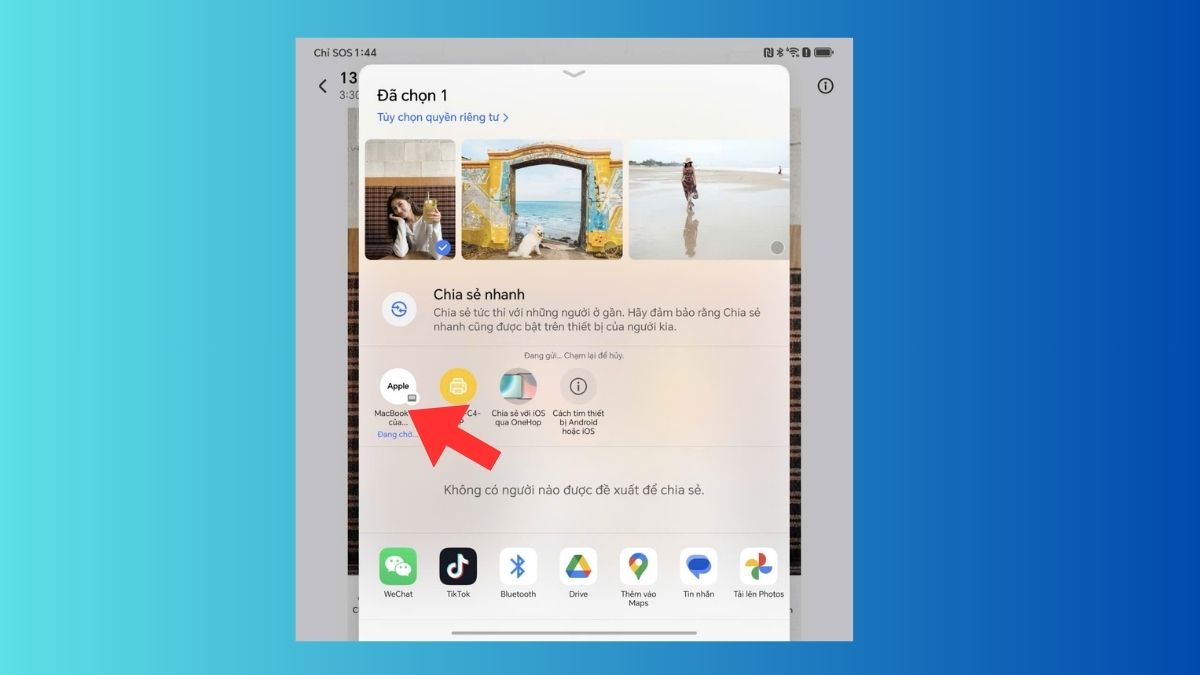 Hướng dẫn cách chia sẻ dữ liệu với MacBook qua Honor Connect-8