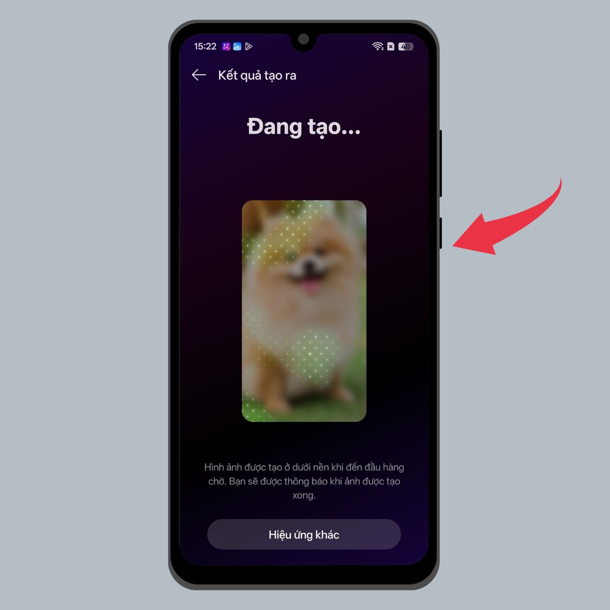 Chuyển động AI hình động thú cưng - Đợi AI phân tích