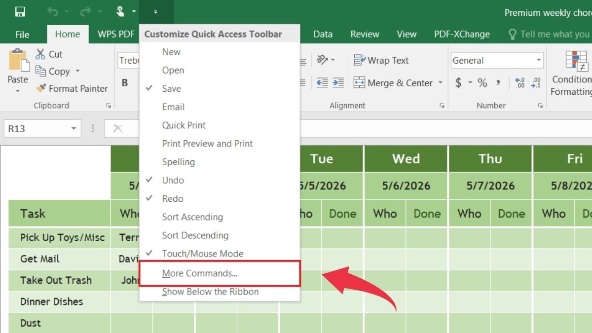 Cách bật công cụ Excel đọc bảng tính bằng giọng nói Speak Cells - Bước 1