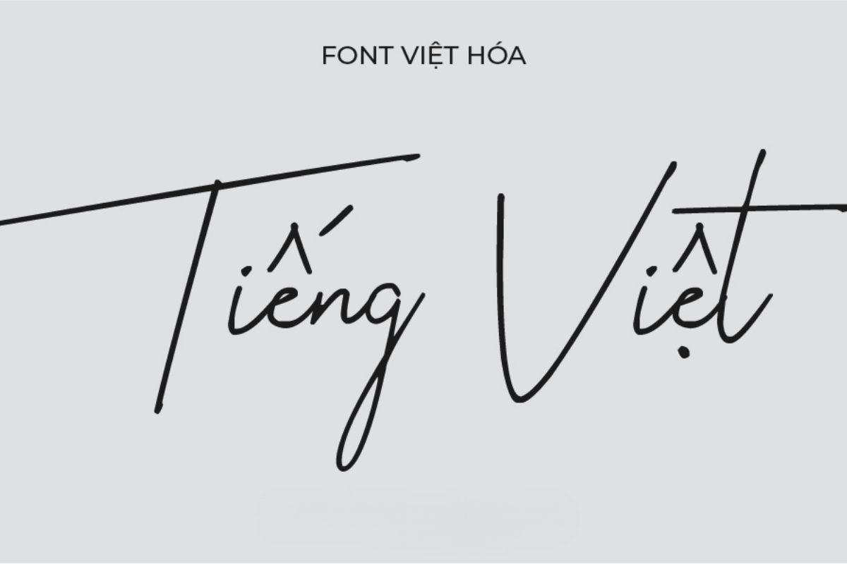 Font chữ Giỗ tổ Hùng Vương - SVNa Tiếng Việt