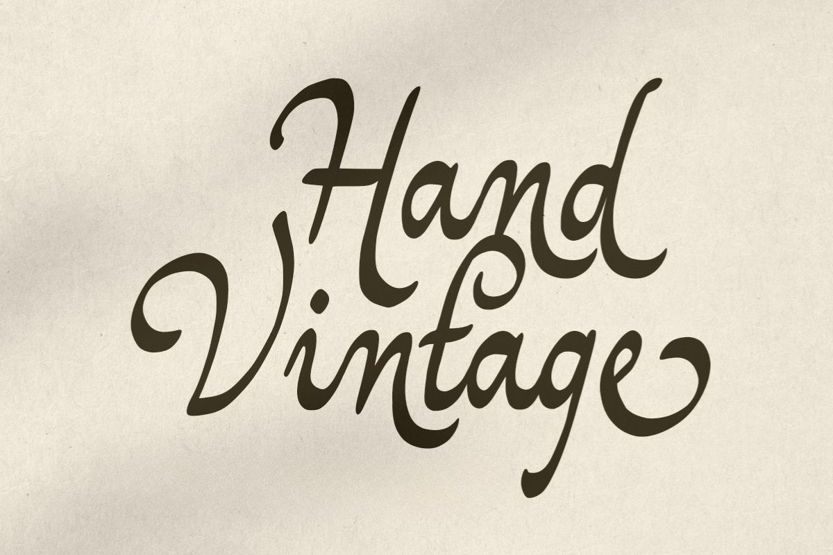 Font chữ Giỗ tổ Hùng Vương - Handwritten Vintage