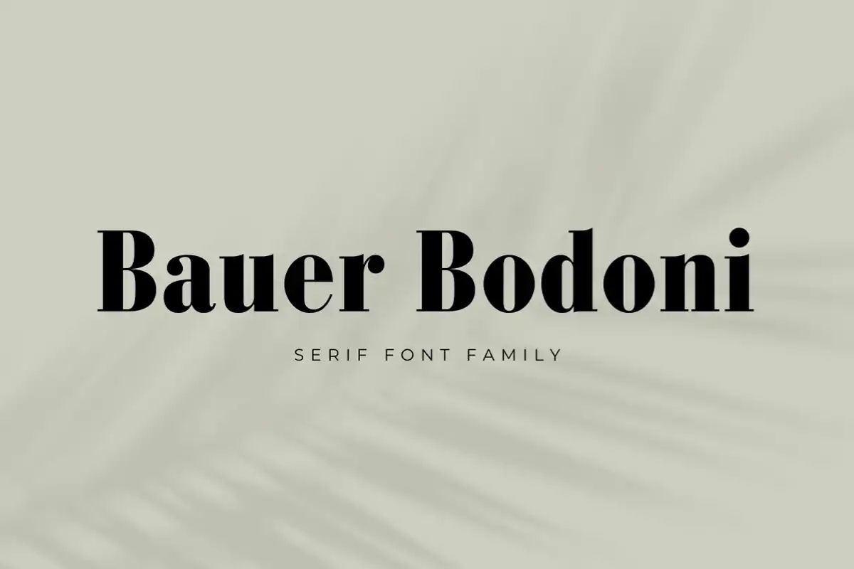 Font chữ Giỗ tổ Hùng Vương - Bodoni