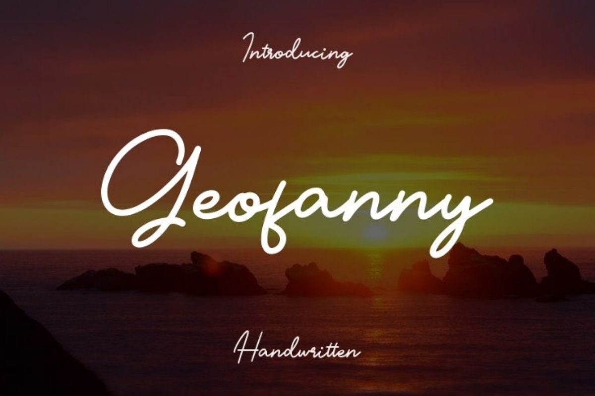 Font chữ Giỗ tổ Hùng Vương - Geofanny