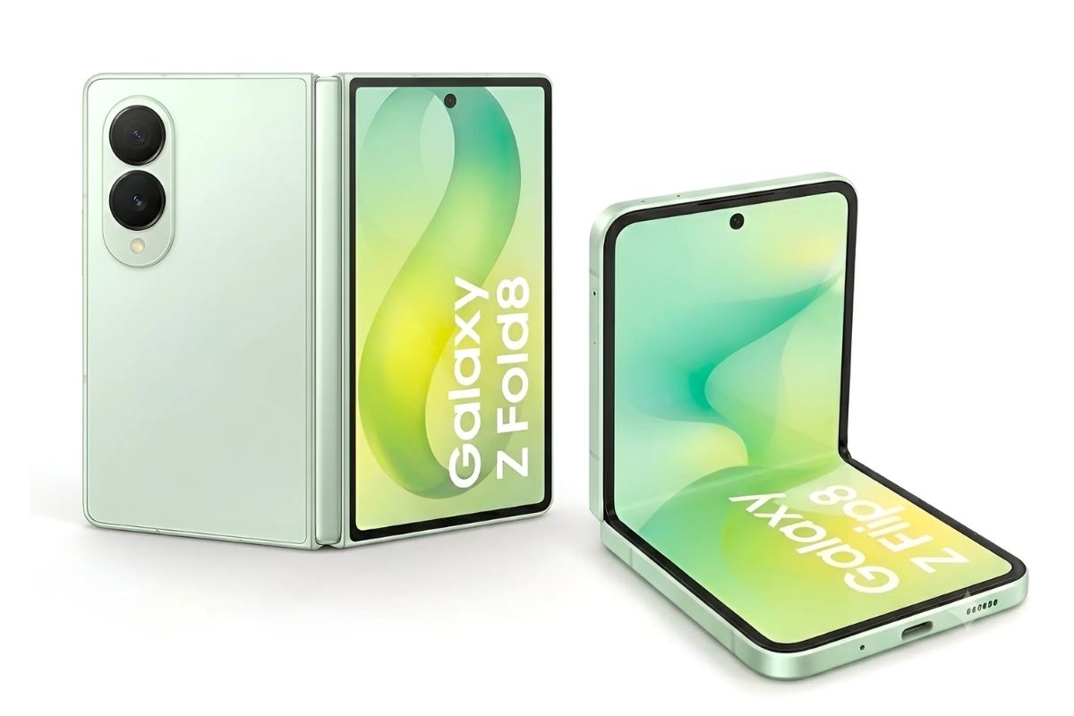 Galaxy Z Fold 8 có mấy màu - Màu xanh