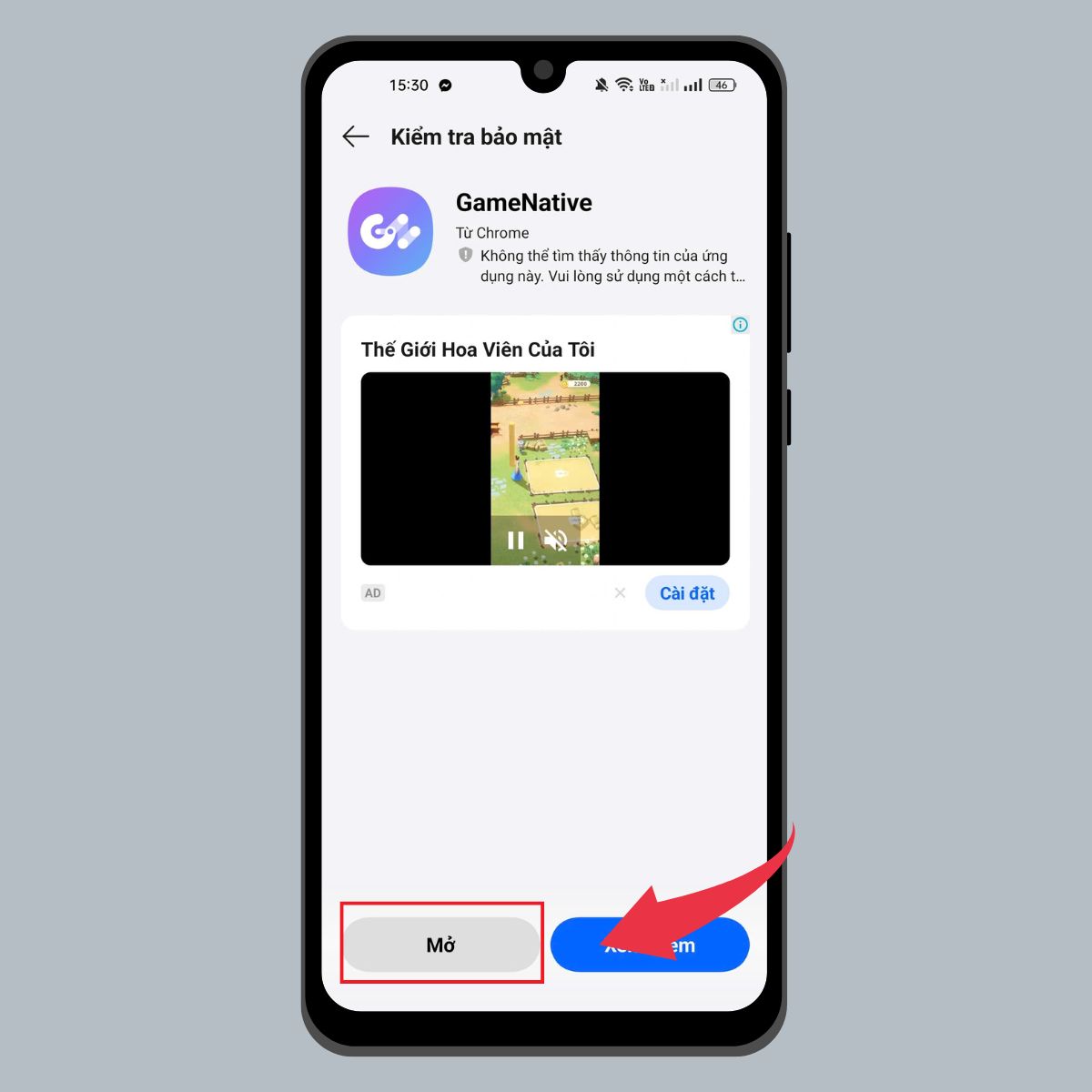 Cách cài đặt GameNative - Bước 3