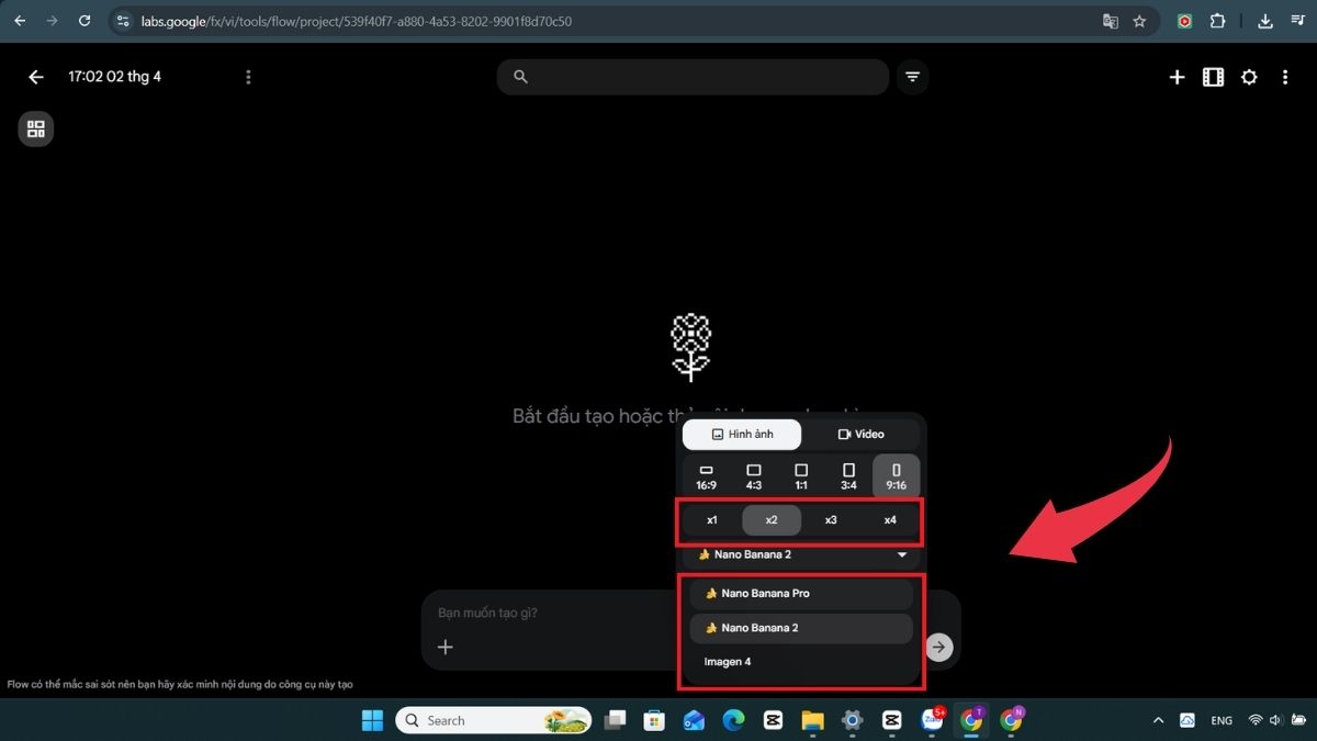 Cách tạo hình nền TikTok đẹp bằng AI - Bước 3
