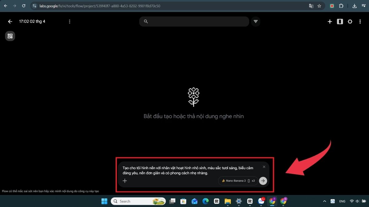 Cách tạo hình nền TikTok đẹp bằng AI - Bước 4