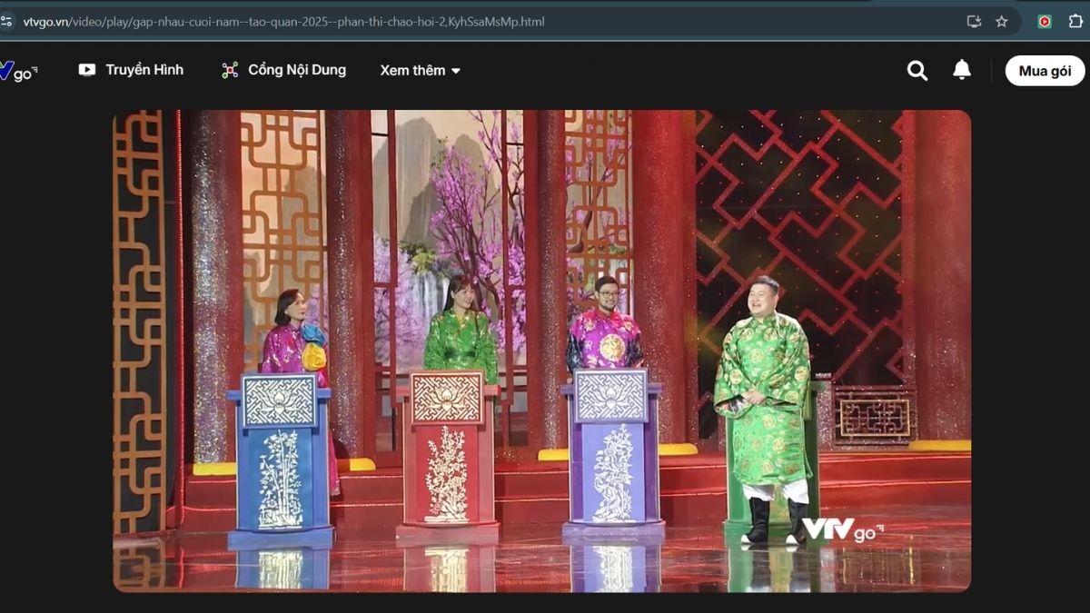 Hướng dẫn cách xem Táo Quân trên VTV Go - Bước 3