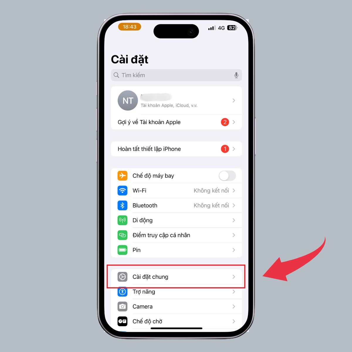 Hướng dẫn cập nhật iOS 26.3 - Bước 1