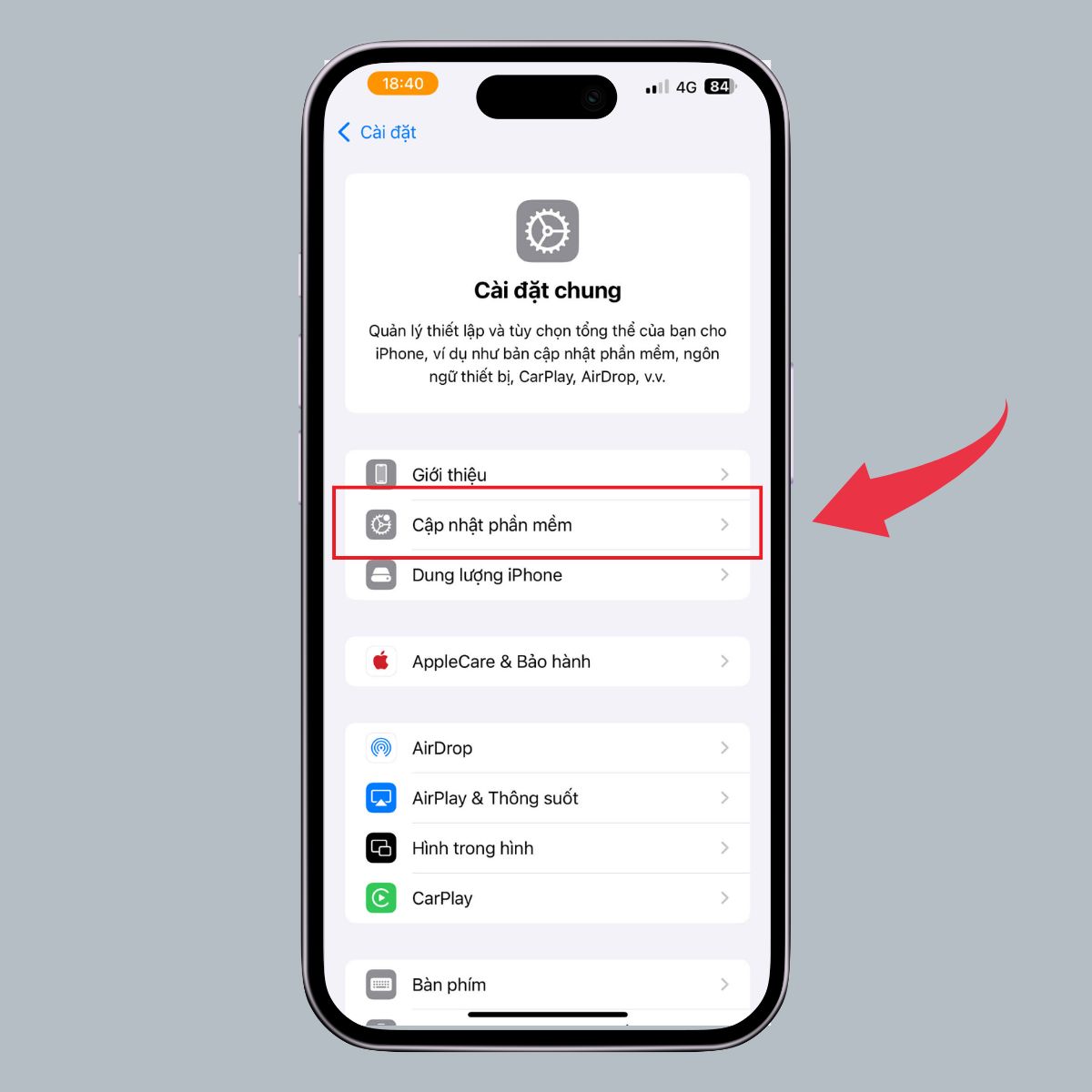 Hướng dẫn cập nhật iOS 26.3 - Bước 2