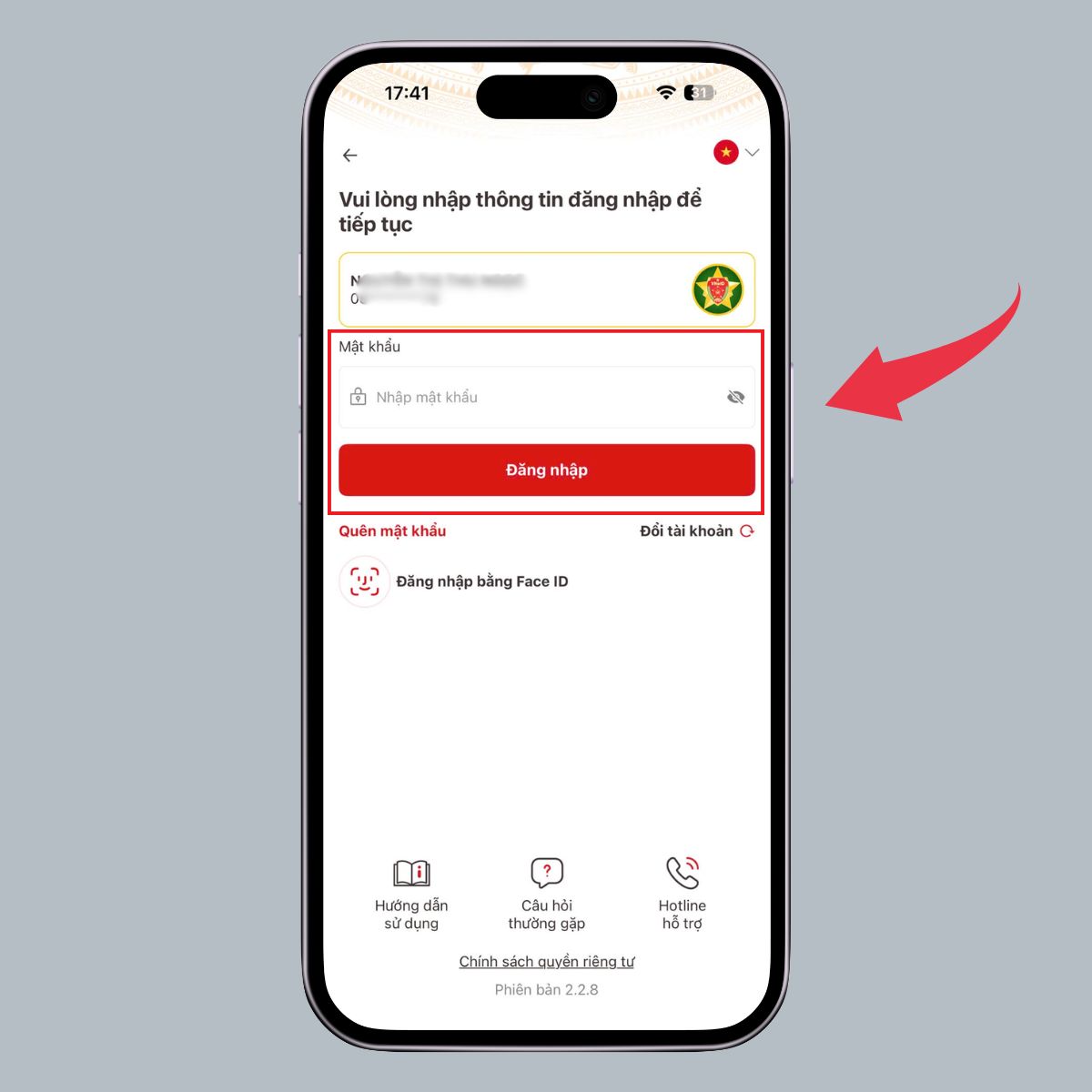 Hướng dẫn dùng VNeID quét QR thẻ CCCD để kiểm tra hiệu lực - Bước 1