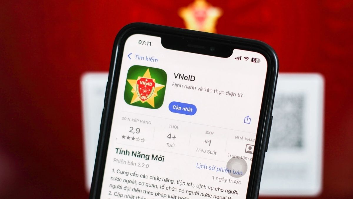 Hướng dẫn dùng VNeID quét QR thẻ CCCD để kiểm tra hiệu lực