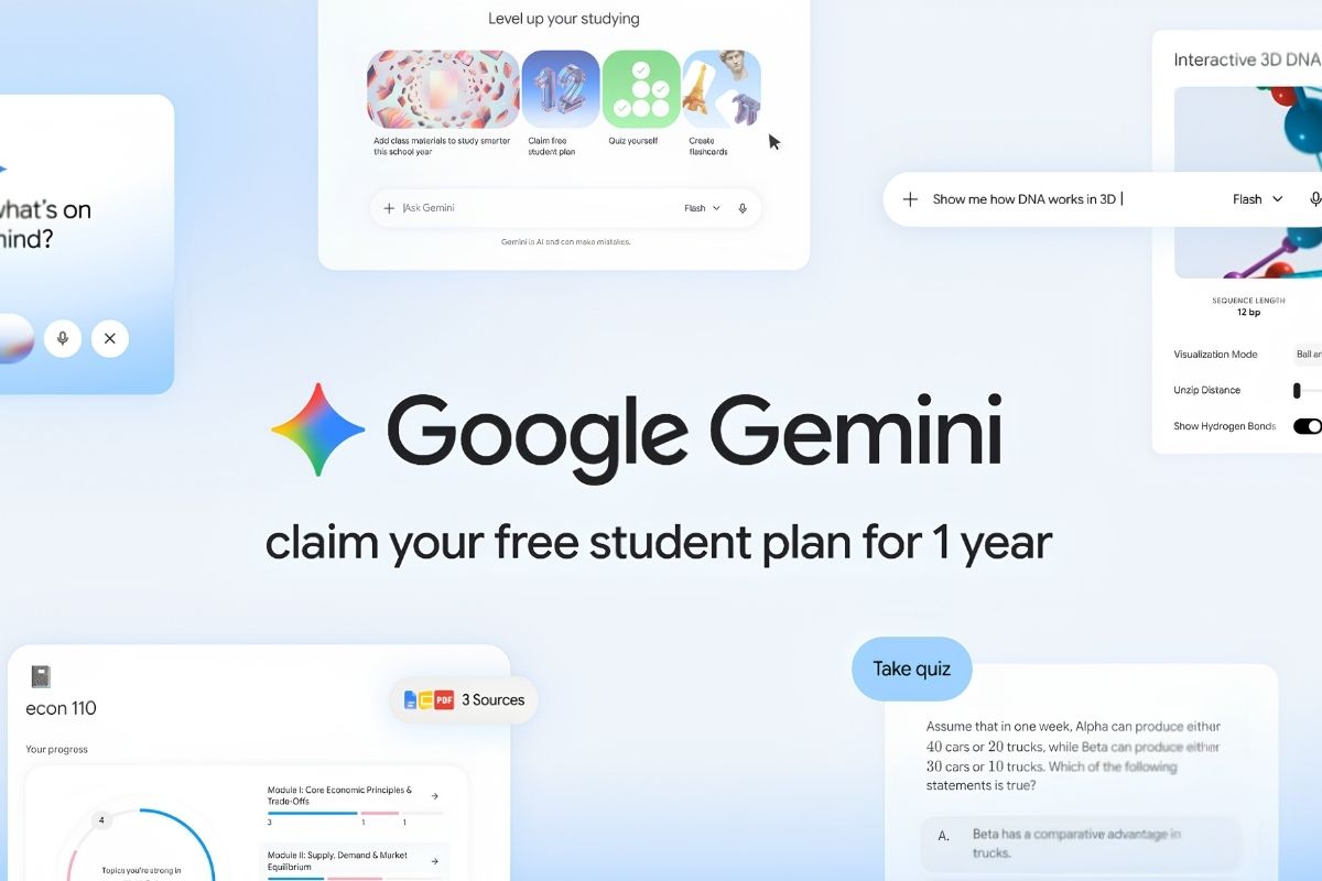 Hướng dẫn nhận miễn phí 1 năm gói Google AI Plus - Có những tính năng nào