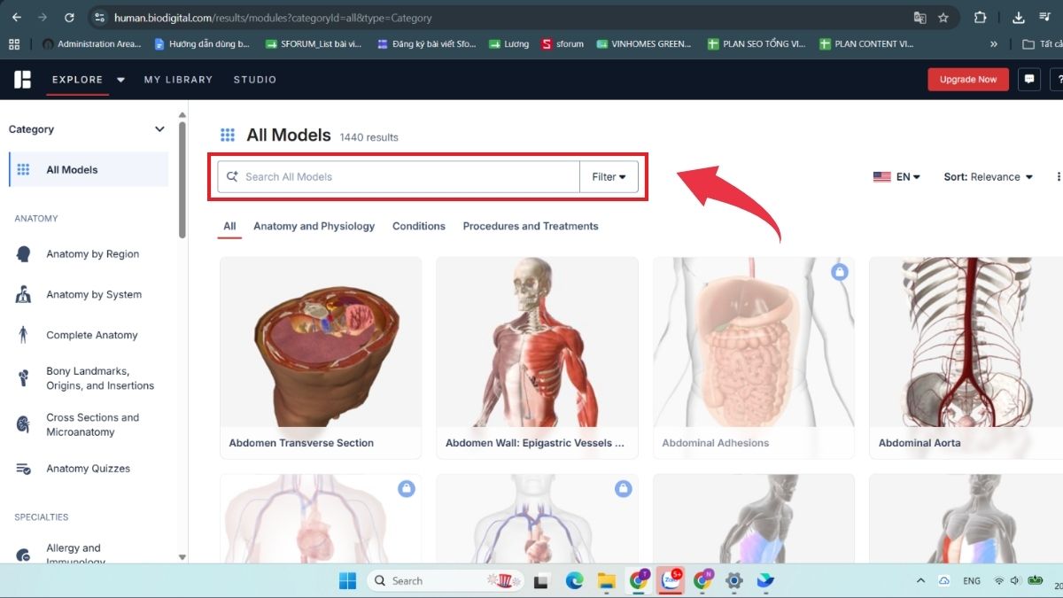 Hướng dẫn tạo mô hình 3D cho môn khoa học tự nhiên - Bước 3