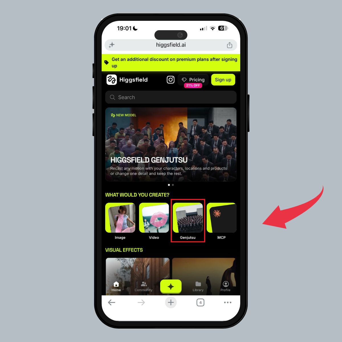 Hướng dẫn thay đổi video bằng AI - Bước 1