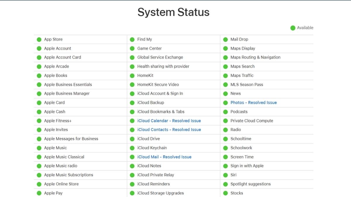 Cách khắc phục iPad không kết nối App Store - Kiểm tra hệ thống