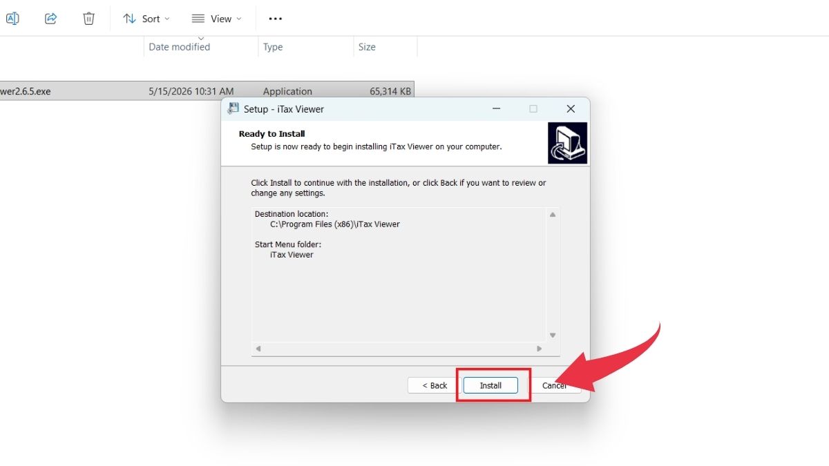 iTaxViewer là gì - Cách cài đặt - Bước 6