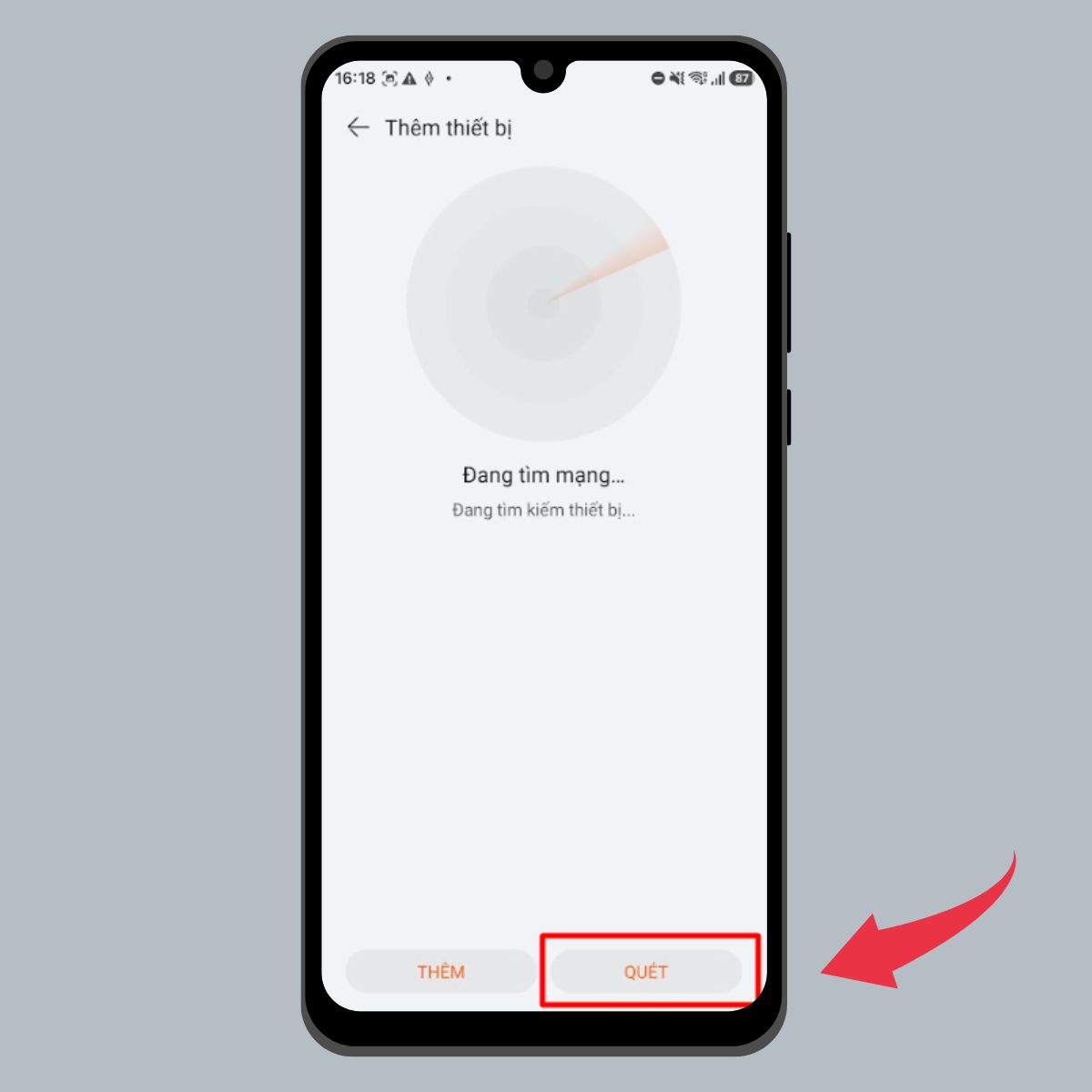Kết nối Huawei Band 11 với điện thoại Android - Bước 2 kết nối đồng hồ