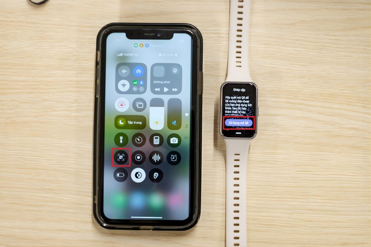 Kết nối Huawei Band 11 với điện thoại iOS - Bước 2