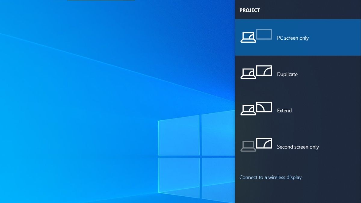 Kết nối laptop với máy chiếu qua HDMI trên Windows