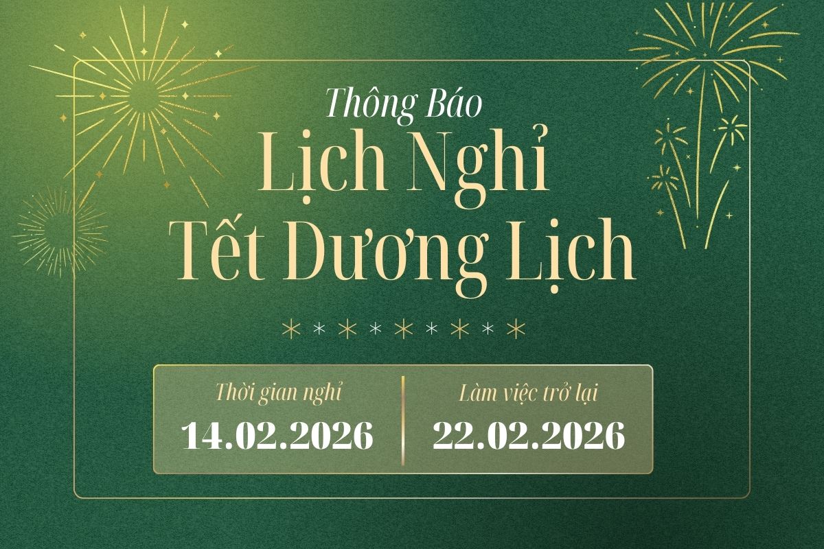 Mẫu banner thông báo nghỉ Tết hiện đại - 3