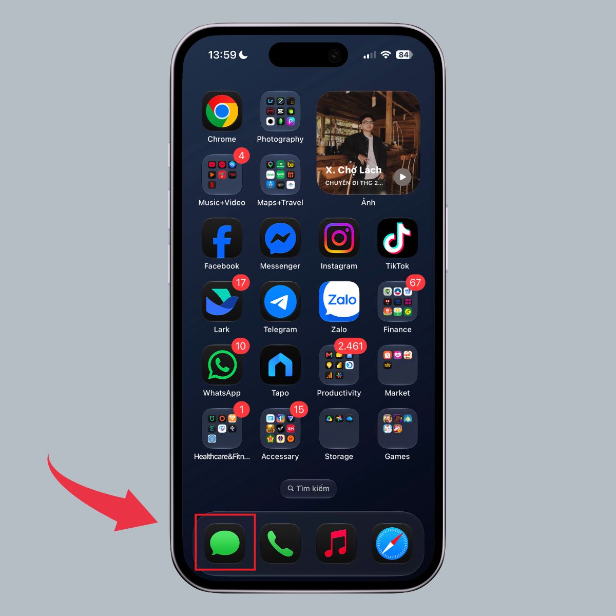 Cách sử dụng công cụ Drawing mới trong Tin nhắn trên iOS 27 - Bước 1