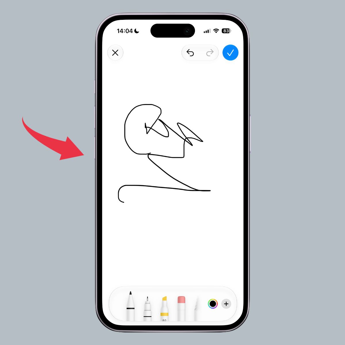 Cách sử dụng công cụ Drawing mới trong Tin nhắn trên iOS 27 - Bước 6
