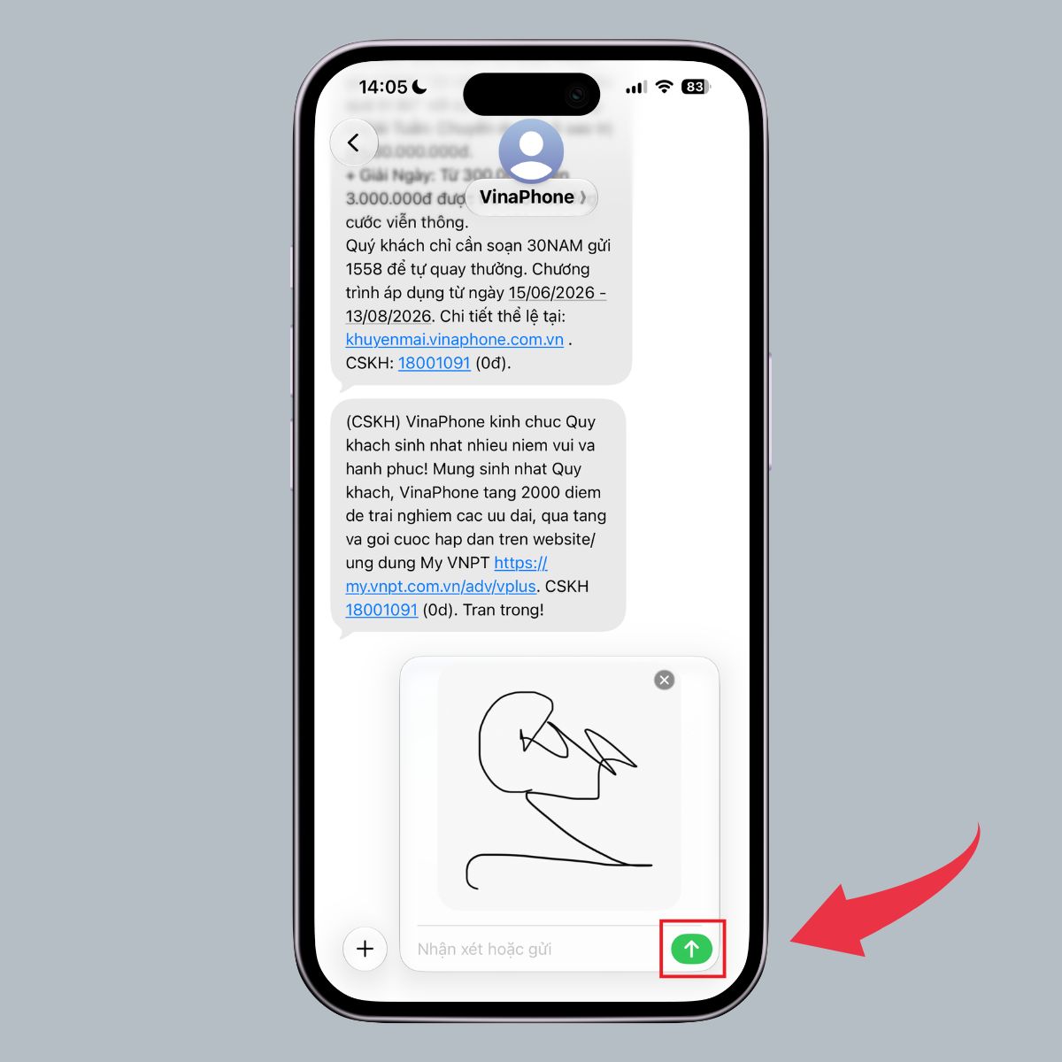 Cách sử dụng công cụ Drawing mới trong Tin nhắn trên iOS 27 - Bước 7