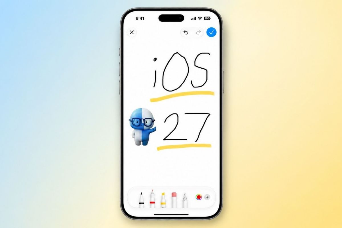 Mẹo sử dụng công cụ Drawing mới trong Tin nhắn trên iOS 27 - Tính năng nổi bật