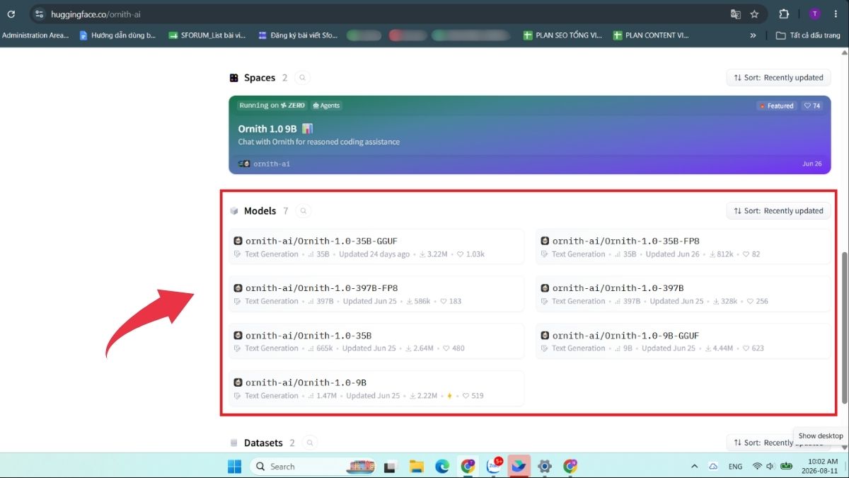Hướng dẫn cách tải Ornith 1.0 - Bước 2