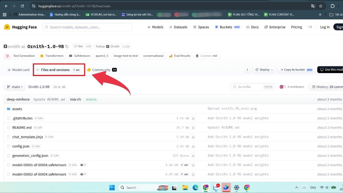 Hướng dẫn cách tải Ornith 1.0 - Bước 3