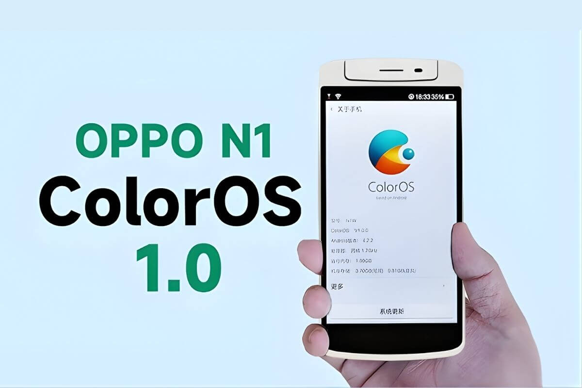 Phiên bản ColorOS 1 mang đậm phong cách thiết kế của Android JellyBean