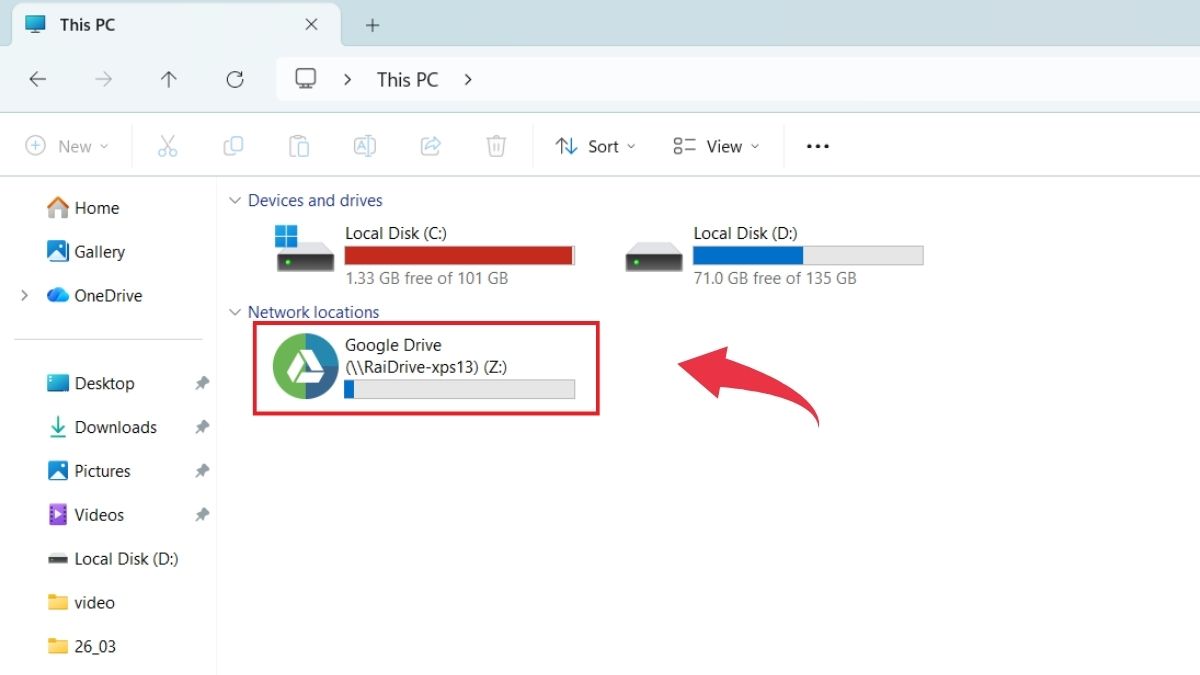 RaiDrive là gì - Cách tạo ở cứng - Bước 3