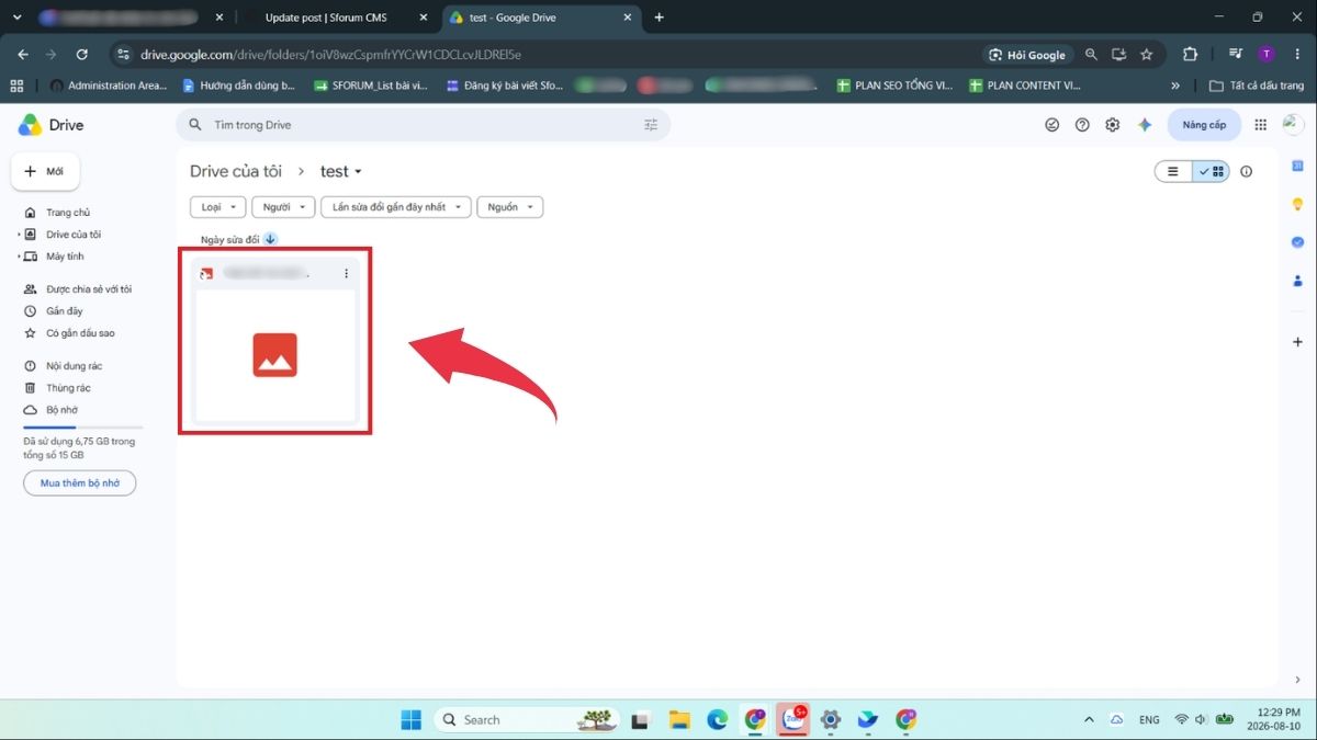 Tải file quá lớn trên Google Drive khi không có bản xem trước bằng lối tắt - Bước 3