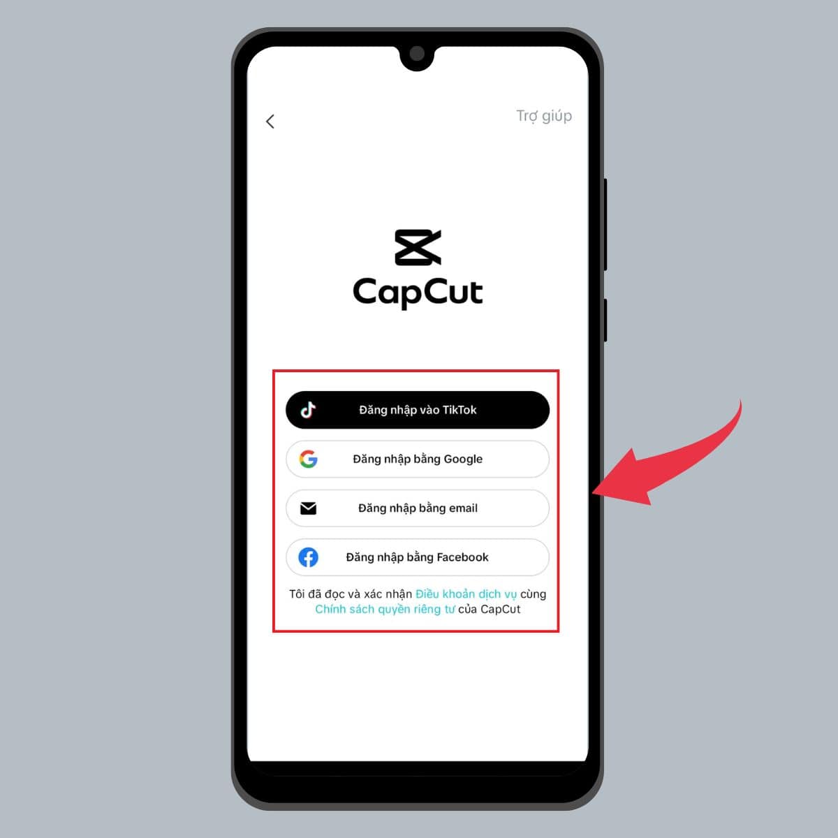 Tạo ảnh bảo tàng bằng AI trên Capcut - bước 1