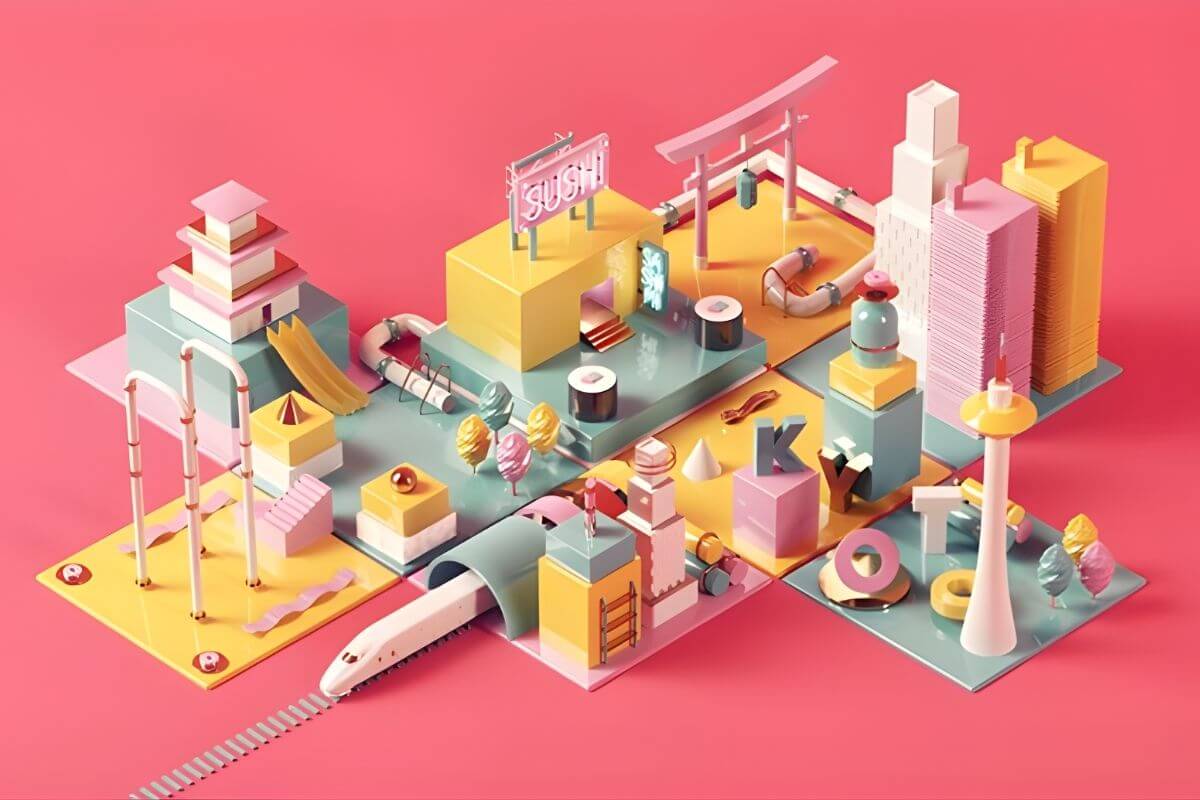 Tạo ảnh Isometric thành phố là gì