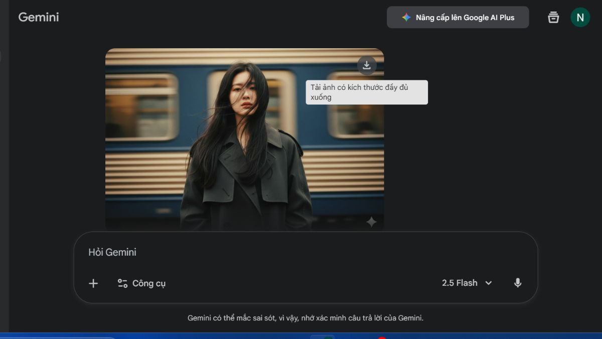 Bước 4: Tải ảnh về