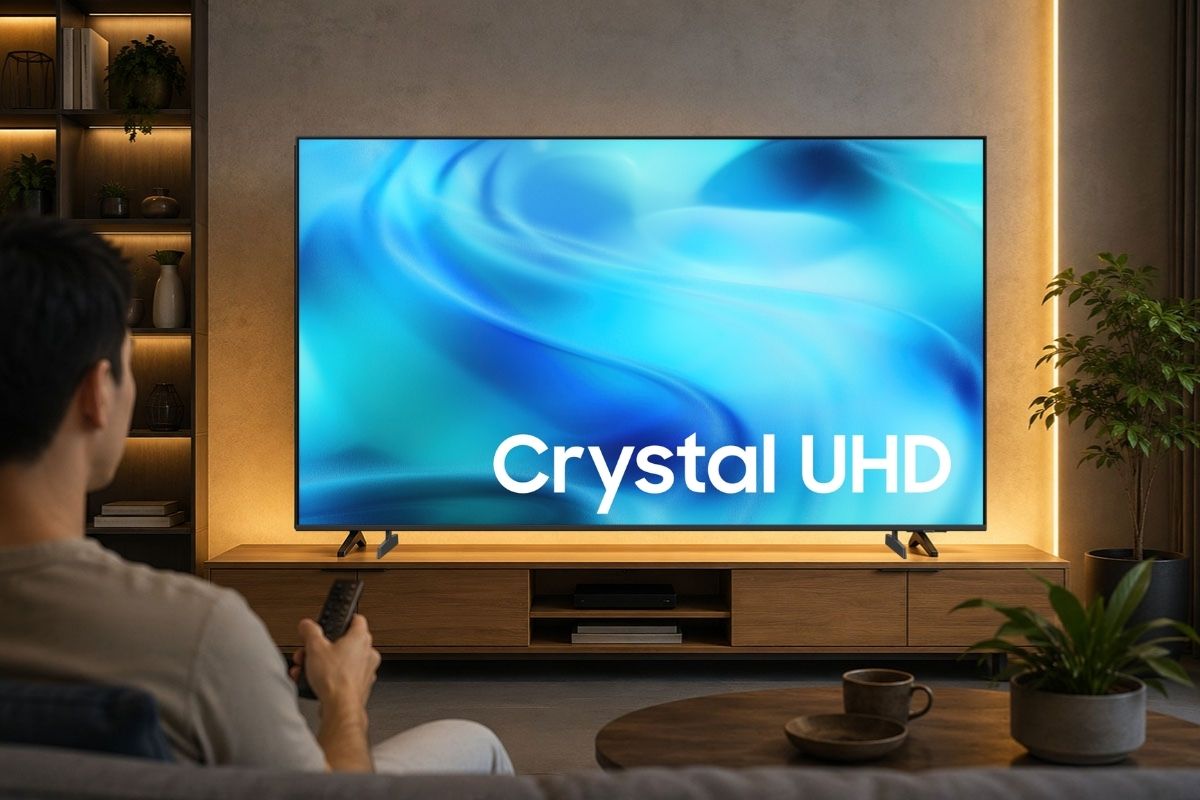 Smart tivi Samsung giá rẻ Crystal UHD U8000H 4K