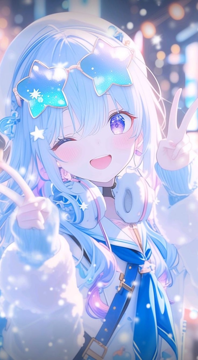 Hình nền vui vẻ anime ấm áp