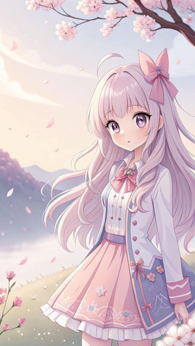 Hình nền vui vẻ anime sôi nổi