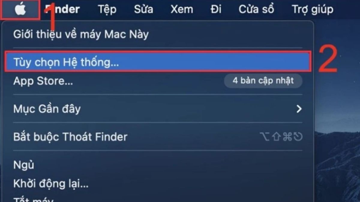 Hướng dẫn cài đặt bàn phím tiếng Hàn trên macOS bước 1