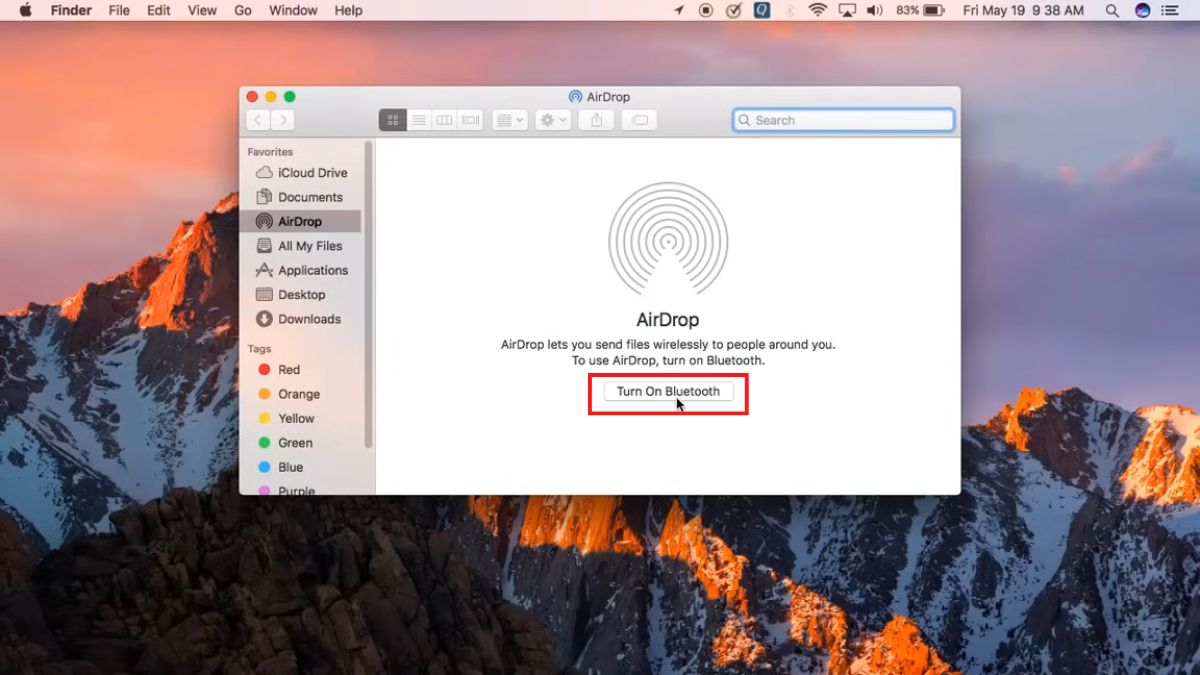 Bật Bluetooth của MacBook
