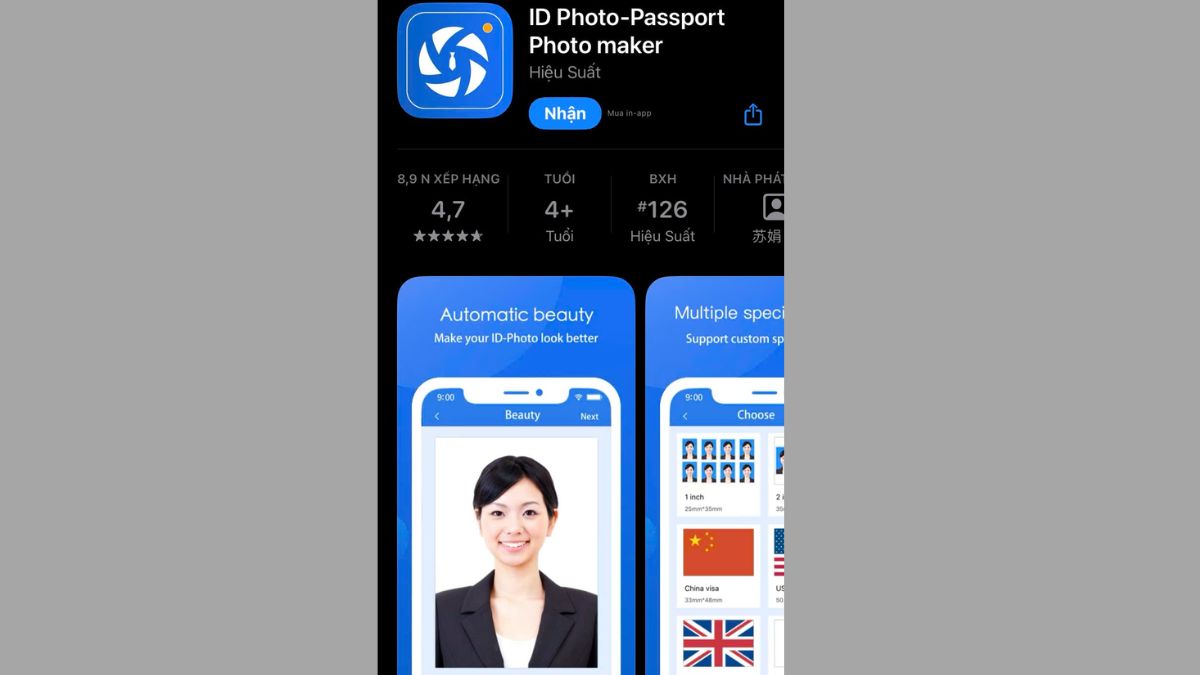 Tải và cài đặt ứng dụng ID Photo