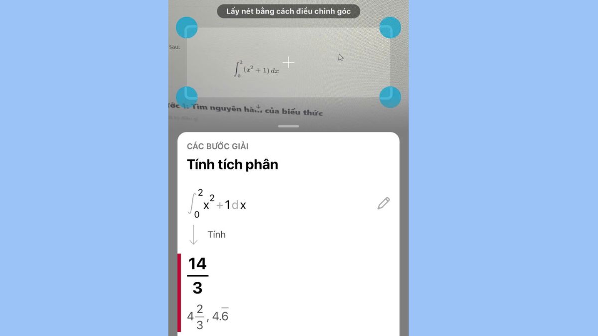 Photomath - Bước 3