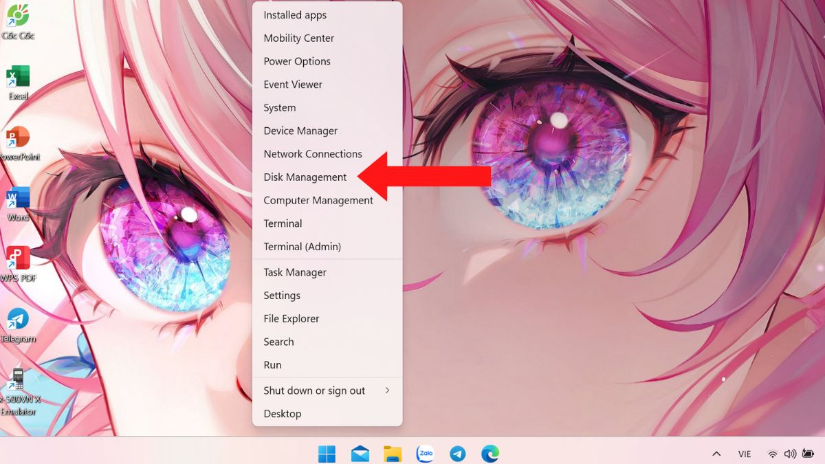 Cách gộp ổ cứng Win 11-bước 1