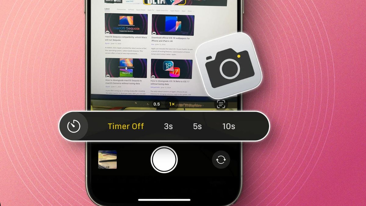 Cách hẹn giờ chụp ảnh trên iPhone nhanh chóng nhất
