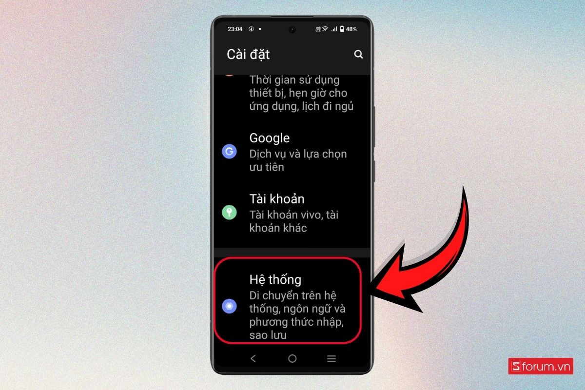 Tắt tính năng tự động sửa và dự đoán từ Android bước 2